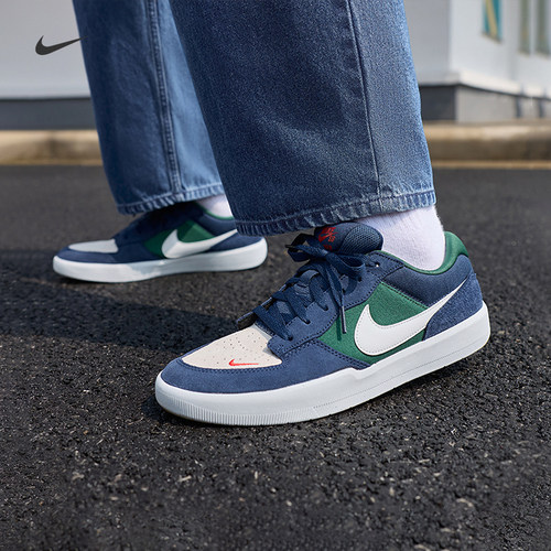 Nike耐克FORCE58陆冲情侣滑板鞋
