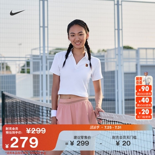 短款 翻領(lǐng)T恤NIKE 新款 HERITAGE HJ8993 短袖 耐克女子網(wǎng)球POLOS秋季