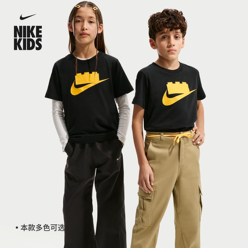 Nike耐克LEGO乐高大童标志T恤
