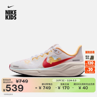 Nike耐克小飞马大童专业跑步鞋