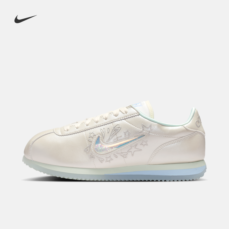 耐克女子平底运动鞋夏季新款复古跑鞋风薄底鞋NIKE CORTEZ IU0528