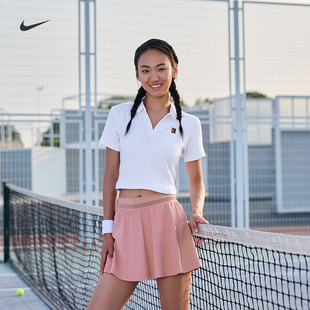 短款 翻領(lǐng)T恤NIKE 新款 HERITAGE HJ8993 短袖 耐克女子網(wǎng)球POLOS秋季