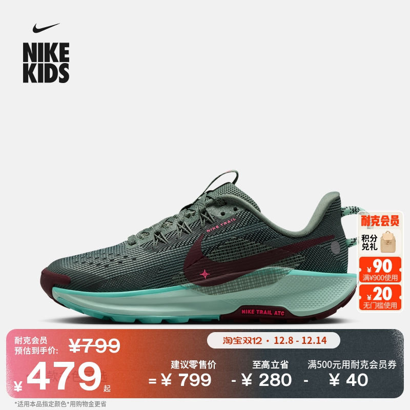 Nike耐克小飞马越野大童跑步鞋