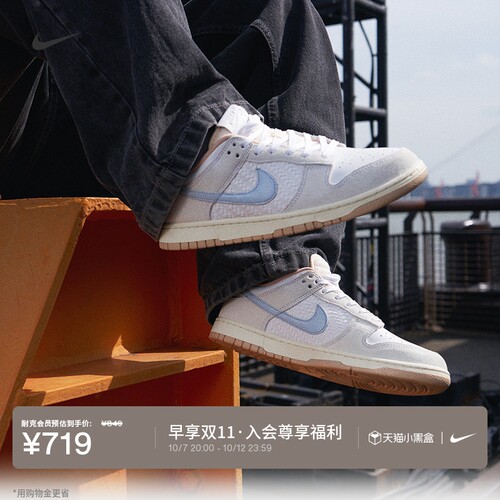 Nike耐克DUNK平底板鞋男子运动鞋