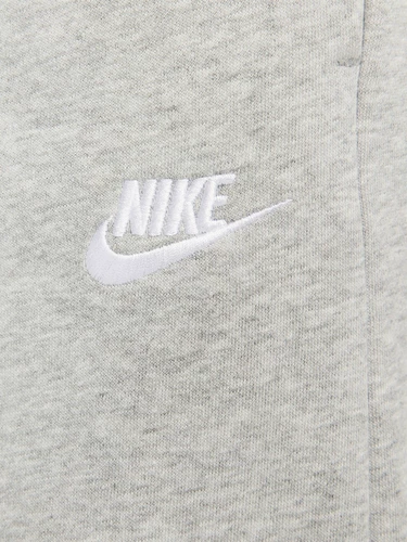 Nike, зимние трикотажные мягкие штаны для отдыха, средняя посадка, свободный крой, с вышивкой