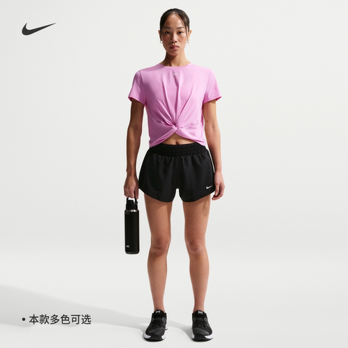 Nike耐克ONE女子中腰短裤含衬裤