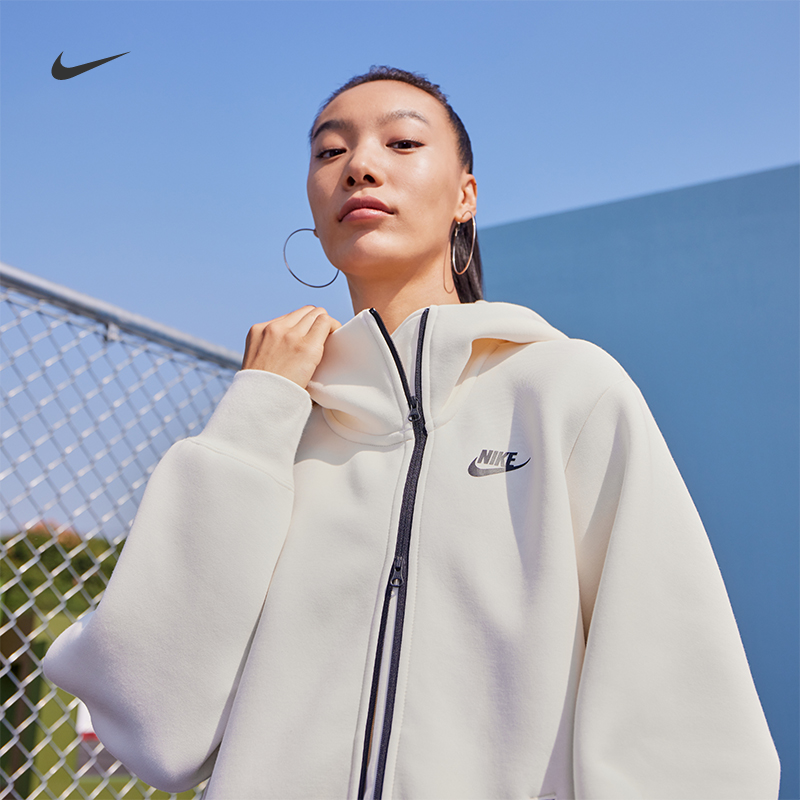 Nike耐克OVERSIZE风女连帽衫卫衣