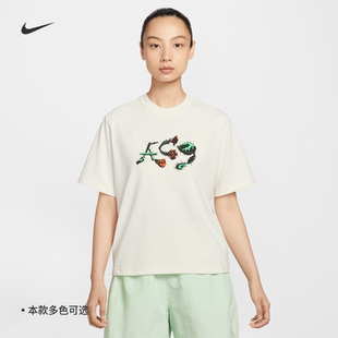 T恤秋季 ACG 新款 舒适NIKE IB7340 速干半袖 耐克女子户外宽松短袖