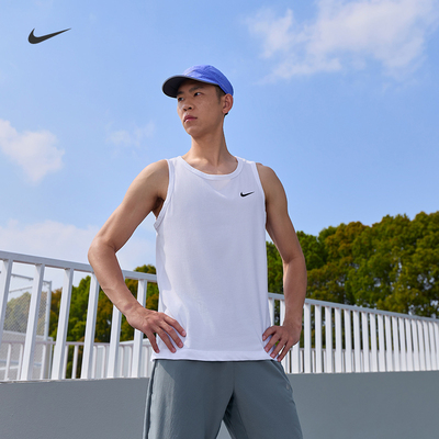 Nike耐克速干无袖男子训练背心