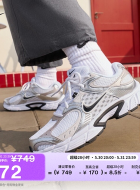 耐克女子轻便运动鞋夏透气复古跑鞋风反光装饰NIKE V5 RNR HQ7901