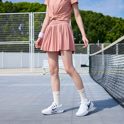 Nike耐克速干褶裥女子网球半身裙