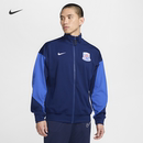 上海申花男子速干宽松加绒足球夹克秋HM5729 Nike耐克官方2025赛季