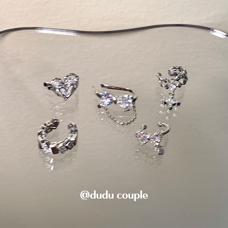 耳骨夹大合集！嘟嘟夫妇耳夹无耳洞女高级感小众设计挂耳式耳饰品