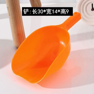 厨房工具儿童沙滩铲加厚经久好用工业铲 家用米铲PP塑料冰铲