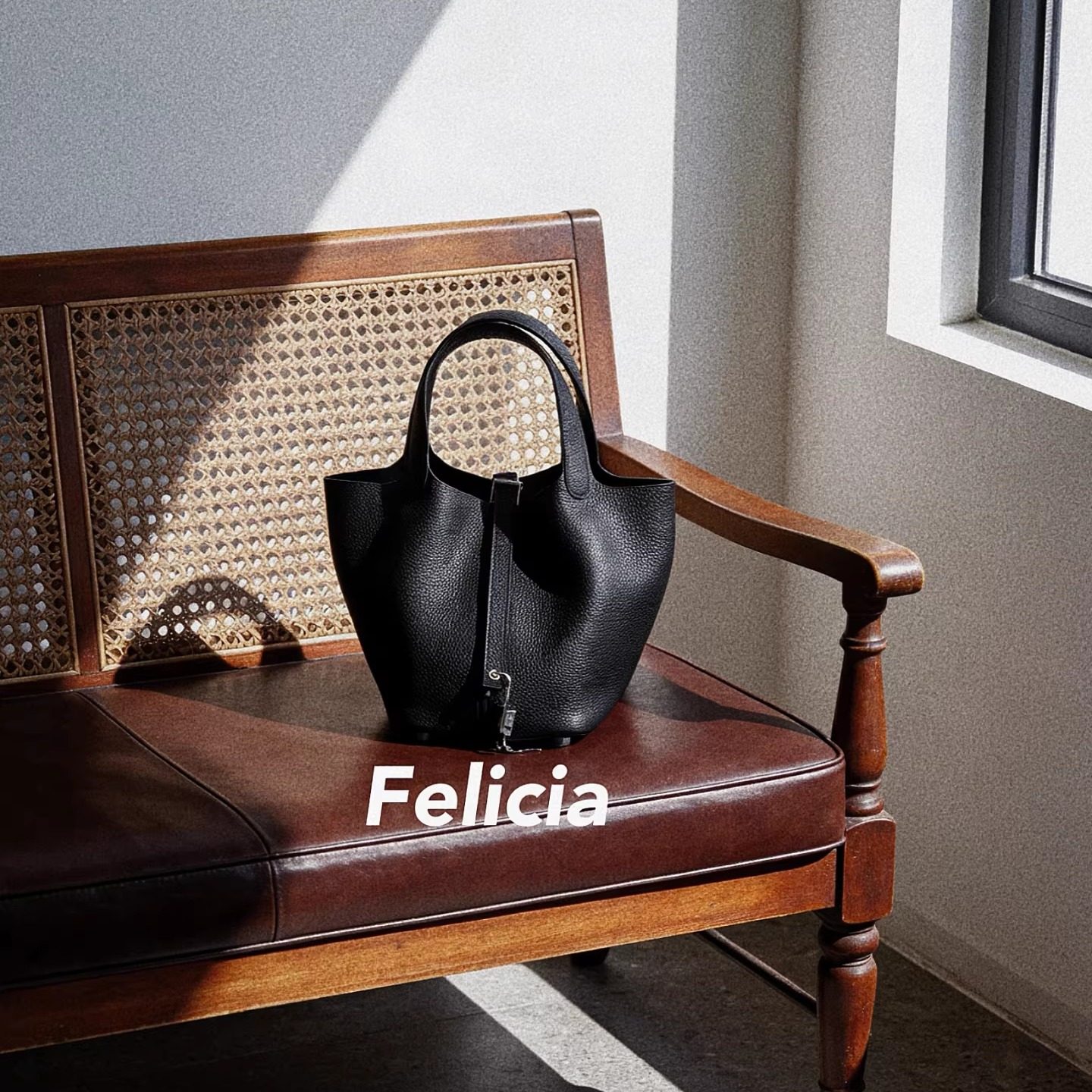 新款韩版头层牛皮菜篮子高级感手提休闲车缝线设计感,箱包皮具/热销女包/男包,水桶包,淘宝优惠券,粉丝福利购,淘宝优惠卷