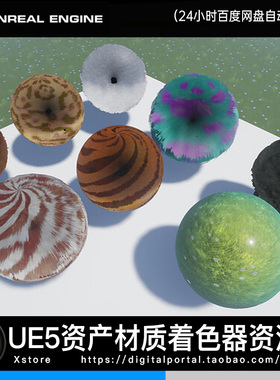 ue5虚幻5 材质advanced fur shader毛发毛绒着色器草皮毛皮草毛茸