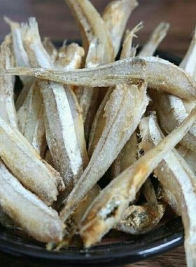 新货去头去内脏海燕鱼干一斤装小公鱼公干鱼咸鱼干海鲜干货小鱼干