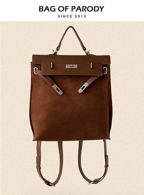 Bag of parody2025新款sweetbag odin toi背包复古真皮凯莉双肩包