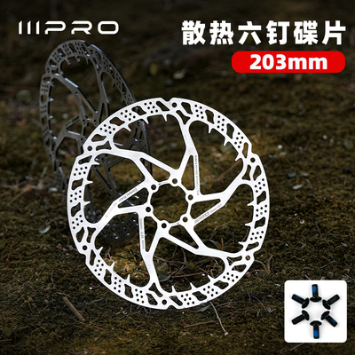 iiipro自行车盘片203mm