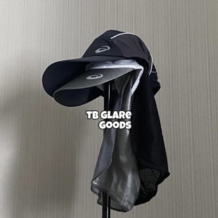 [GG]现货Asics 2way 防晒帽户外透气雷锋帽kiko kostadinov风格