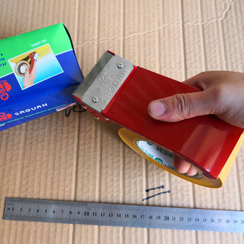 铁切割器 宽6.0cm专用宽金属切割胶带机封口机 封箱机打包机