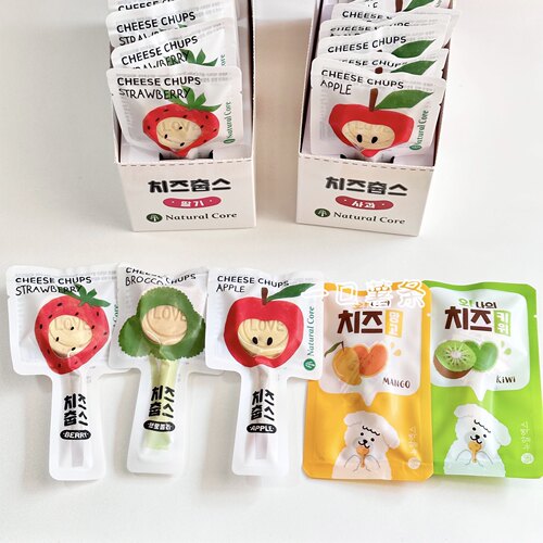 棒棒糖NATURALCORE韩国零食奶酪