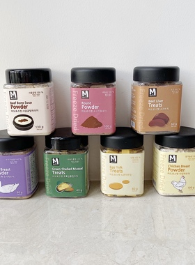 现货~韩国Matroos宠物猫狗蛋黄冻干鸡肉冻干粉韩国宠物零食