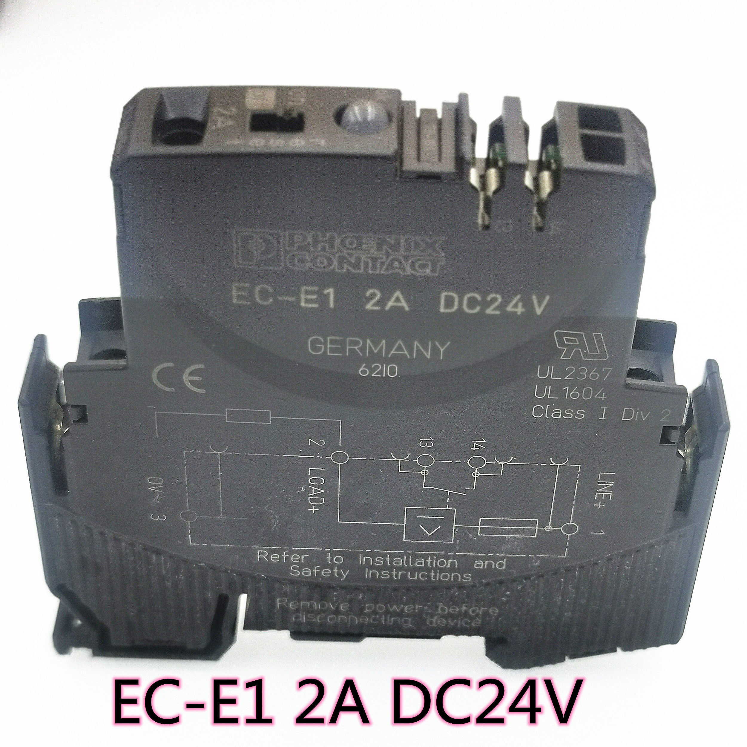 原装进口德国ETA EC-E1 2A DC24V 断路器开关 GERMANY 6210 2A 24