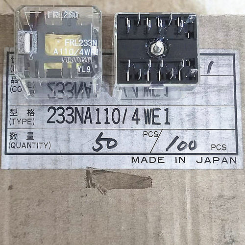 FRL233 A110/4WE1 全新进口钯金富士通继电器 FRL233N D110/4WE1