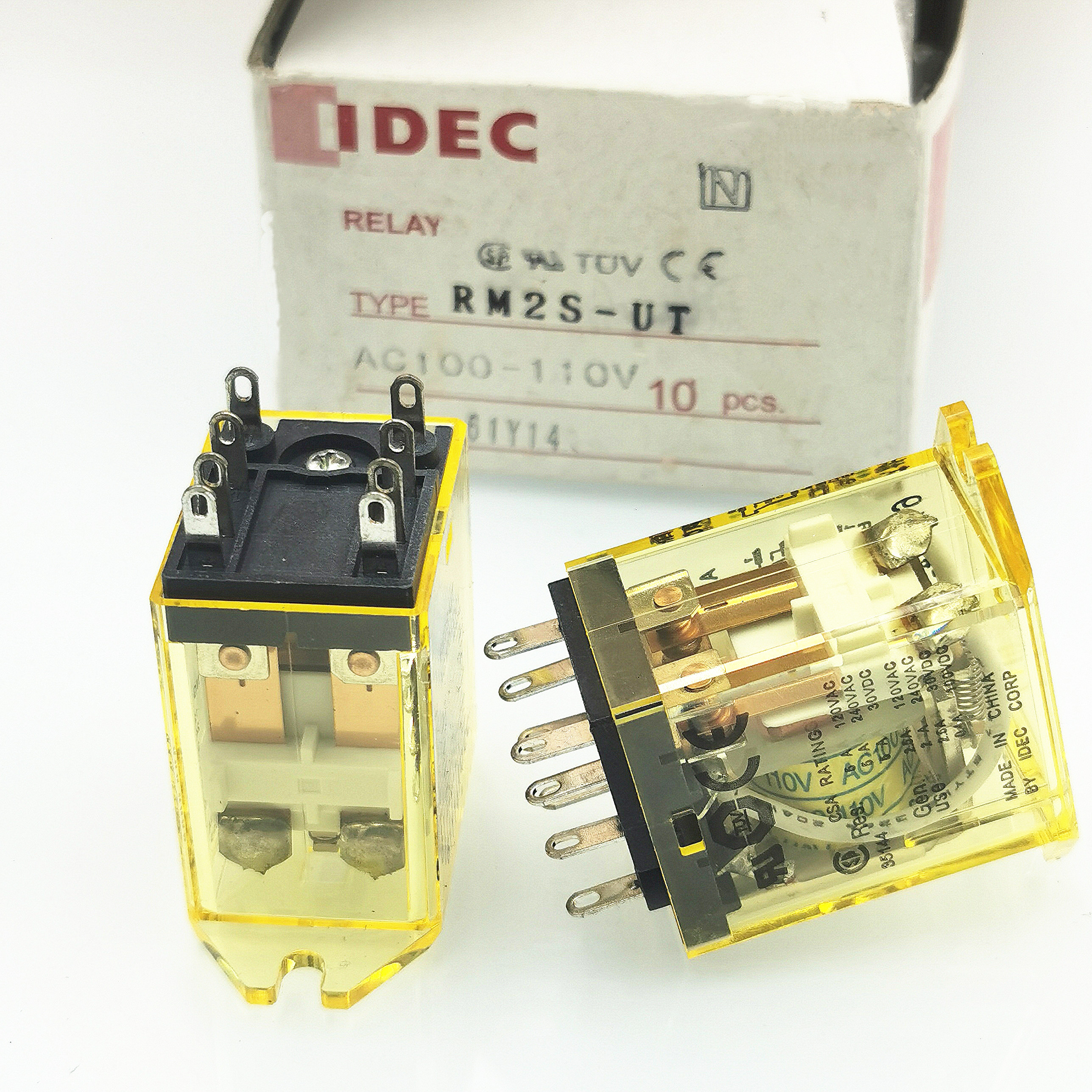 RM2S-UT AC100-110V 全新原装IDEC/和泉继电器 通用于MY2F-110VAC