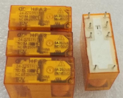 HFA2 24-2ZSTF(101)宏发继电器 HFA2/24-2ZSTF 8A/250VAC