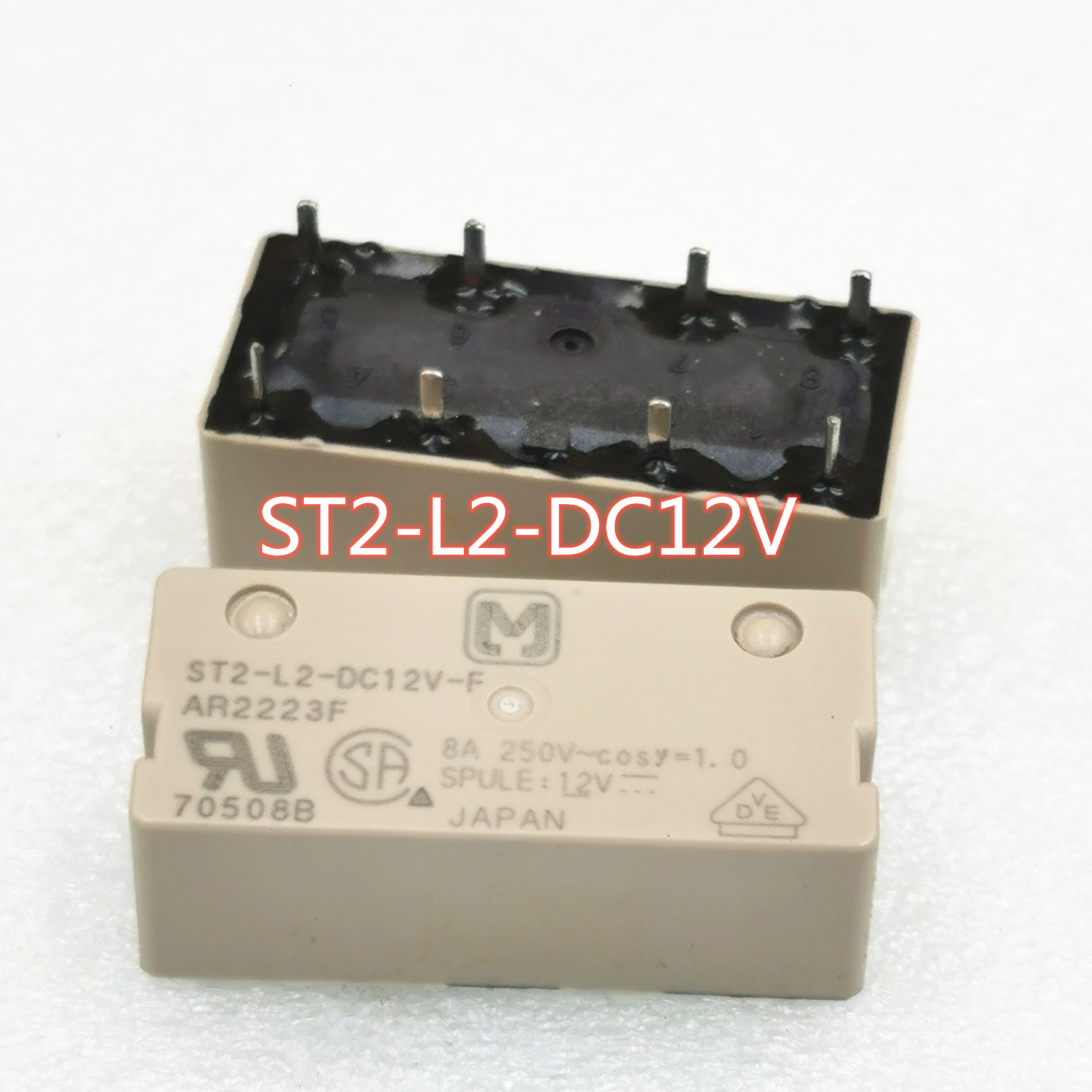 ST1-L2 进口松下继电器 ST2-L2-DC12V-F  3V 5V 12V 24V 48V