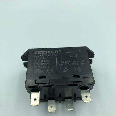 赛特勒继电器 AZ2700-1A-120A 120VAC 四脚 30A/277VAC