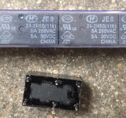 HFE60P 24-2HSTG 宏发继电器JE8 24-2HSG(116)两种通用的 24V