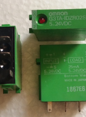 G3TA-IDZRO2S 5-24VDC 固态小零件 4脚一组常开 G3TA-IDZR02S