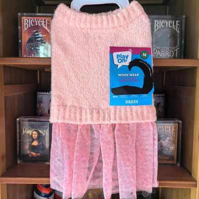 宠物毛衣裙子狗狗衣服冬装