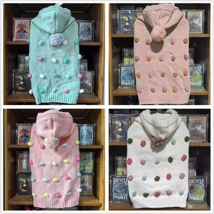 外贸瑞秋佐伊宠物毛衣狗狗衣服冬装泰迪比熊小型犬猫咪幼犬小狗