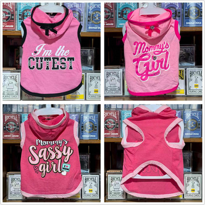 宠物连帽背心狗狗衣服夏装薄款