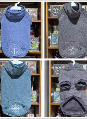 德国TRIXIE宠物连帽卫衣狗狗衣服秋冬装泰迪比熊雪纳瑞中小型犬