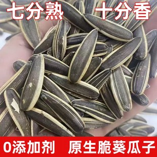 【大颗粒】生脆葵瓜子7分熟原汁原味熟葵瓜子无添加坚果零食炒货