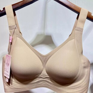 986光面无痕一片式学生内衣舒适型文胸宽肩带果冻内衣薄杯不滑肩