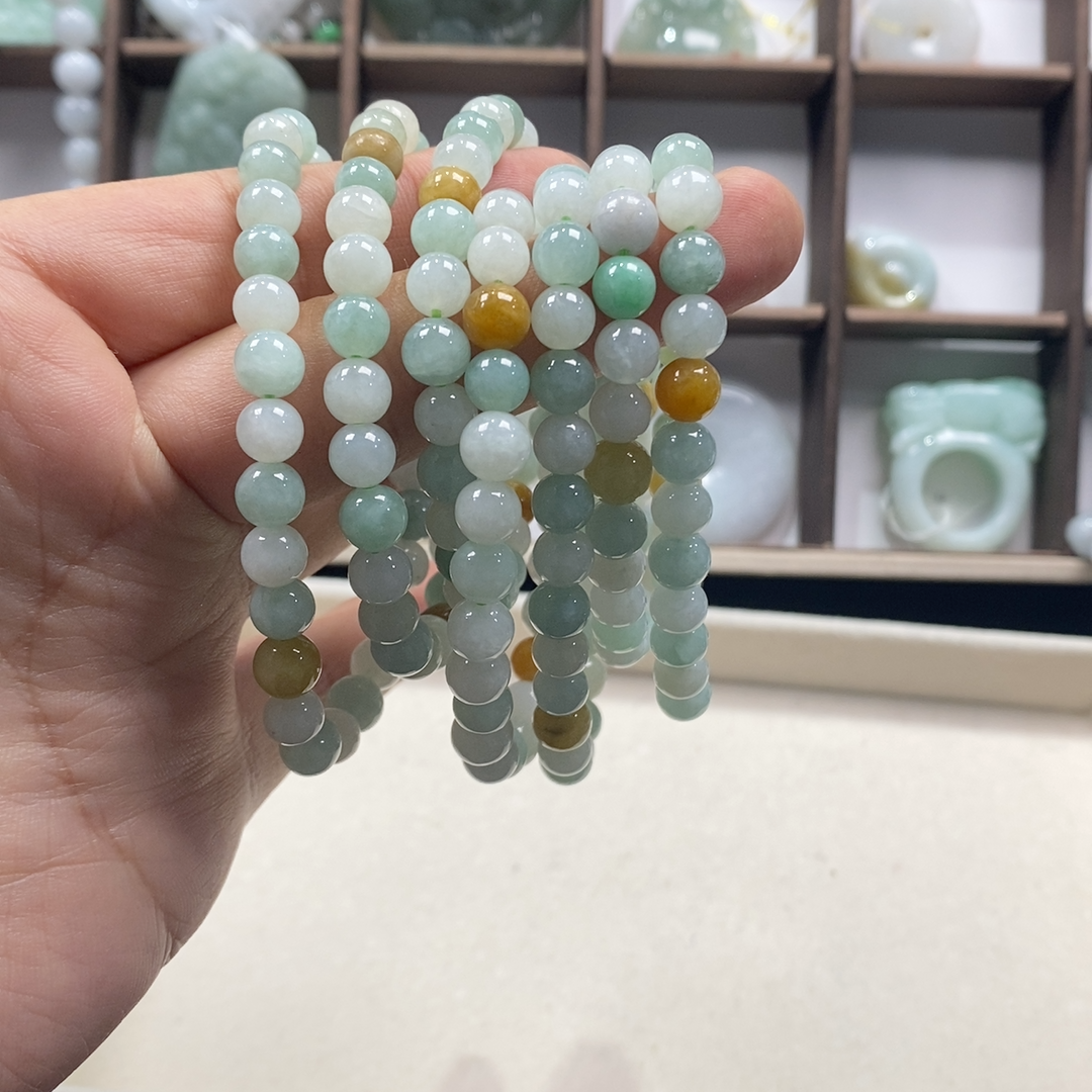 多宝手串翡翠一首货源