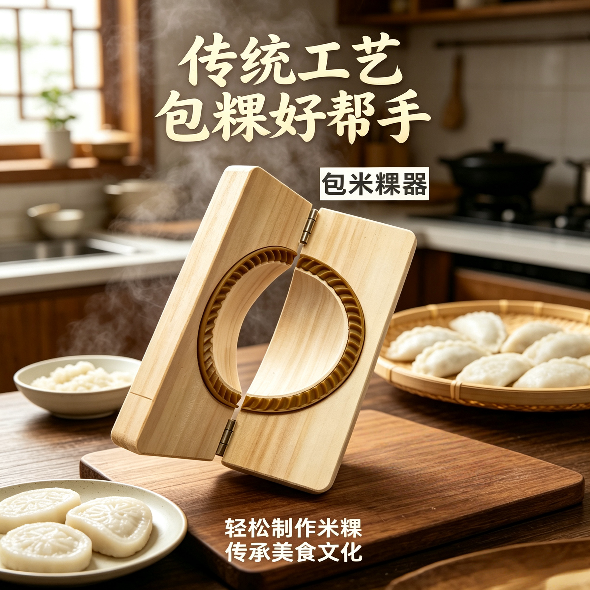 油角果快模具皮实家用饺子面粉饺包饺子器