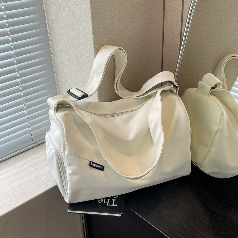 运动健身包轻便瑜伽短途旅行旅游行李收纳袋女斜挎干湿分离游泳包