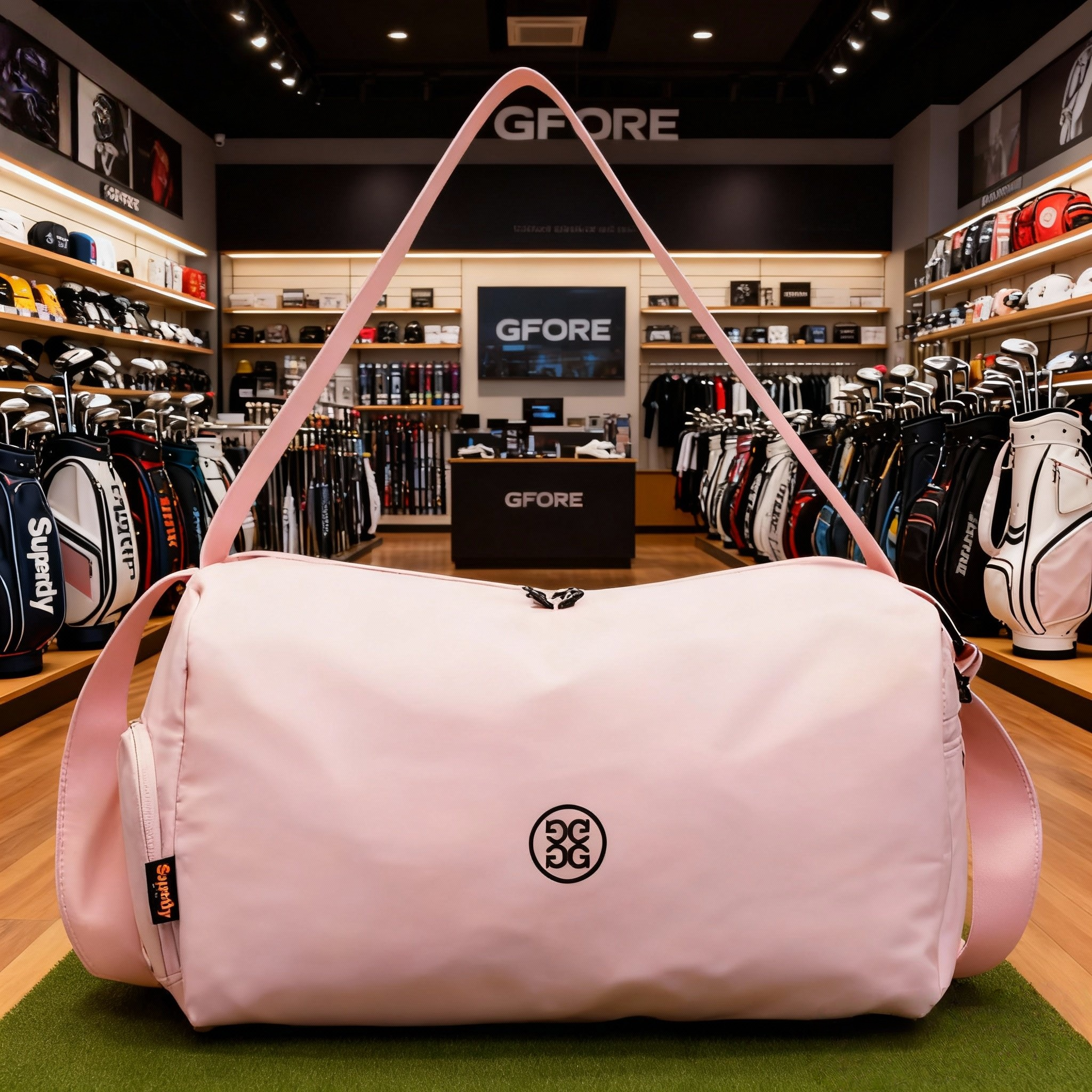 新款高尔夫衣物包球包防水干湿分离男女手提包大容量健身手提包