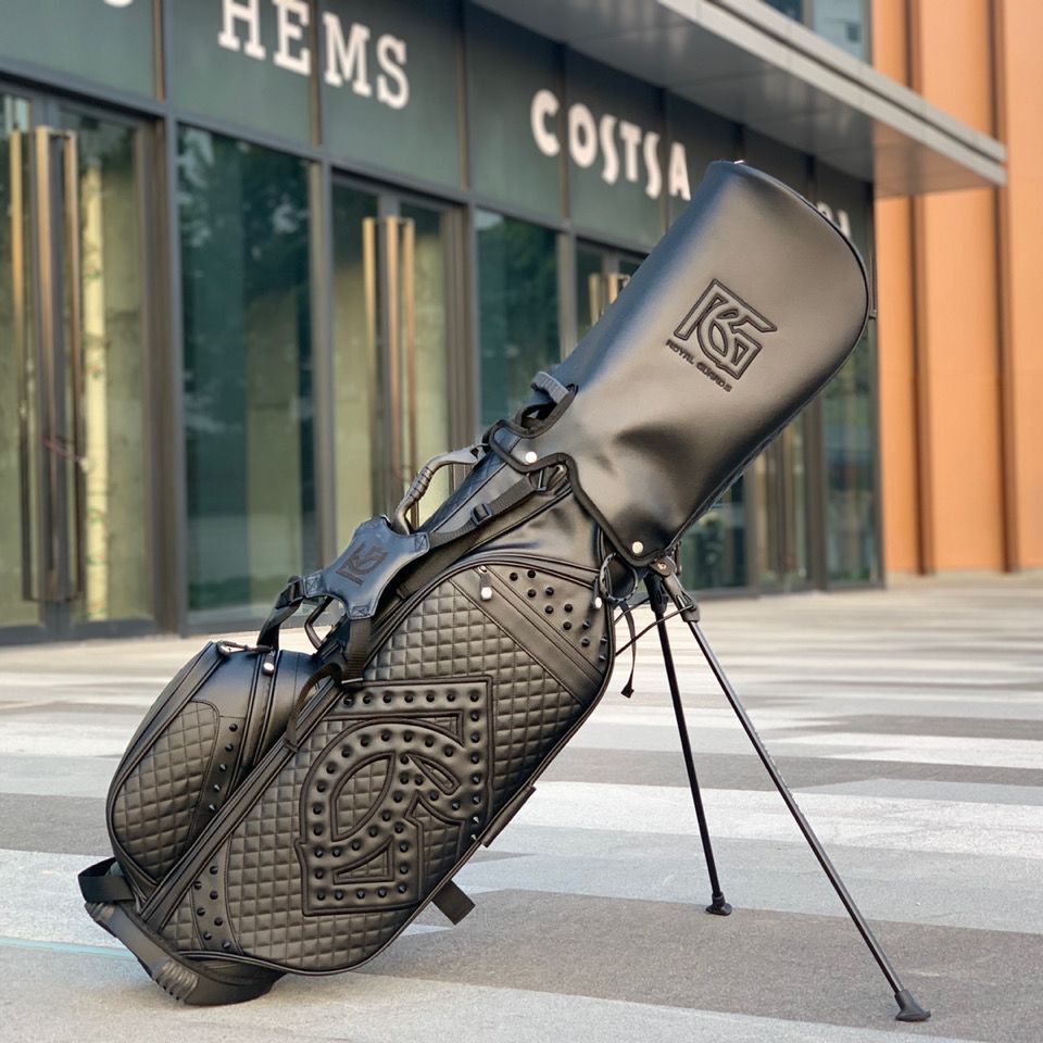 琉球RG高尔夫球球包 黑色支架包 七彩透明球包 高尔夫球杆包 球袋