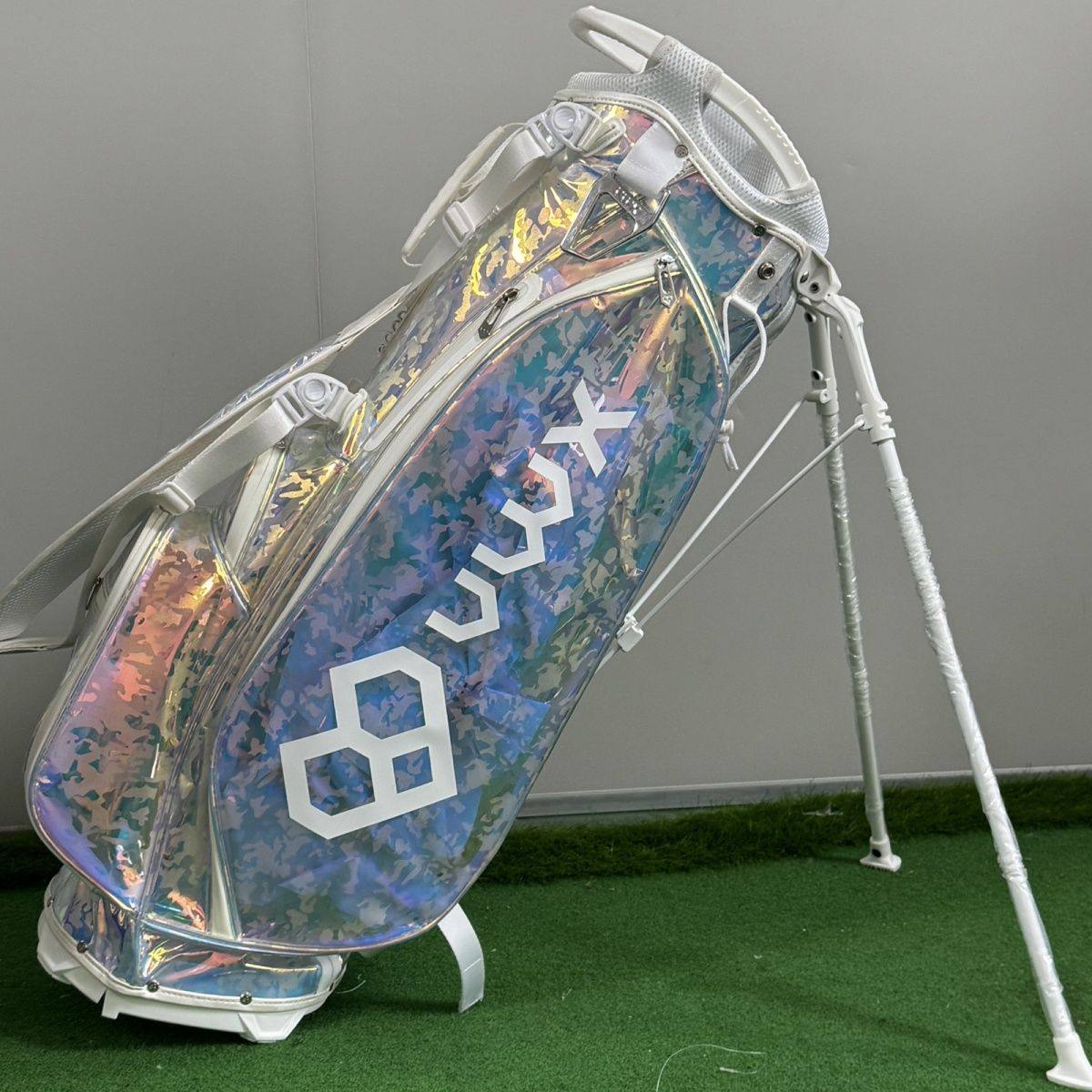 出口原单UWX男女士高尔夫装备包golf轻量支架包钻石炫彩防水球包