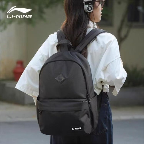 李宁双肩包书包初高中男女生大容量运动旅行休闲背包大学生电脑包