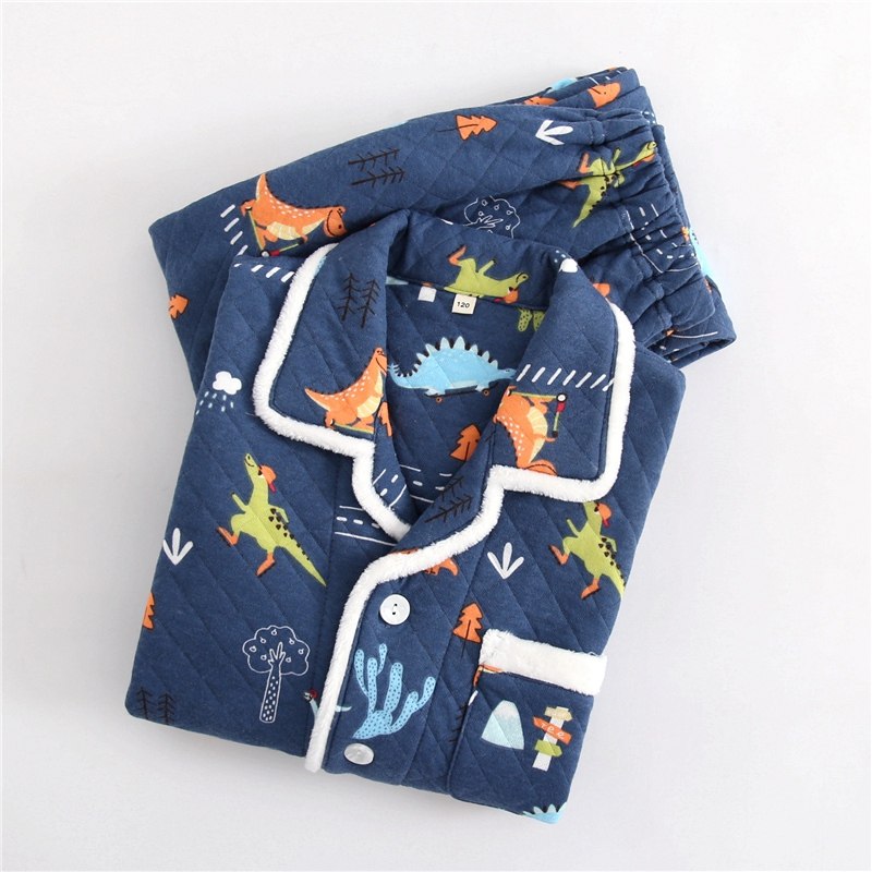 秋冬冬男孩中大童新款纯棉薄款空气层宝宝家居服套装儿童睡衣男童,童装/婴儿装/亲子装,家居服套装,淘宝优惠券,粉丝福利购,淘宝优惠卷