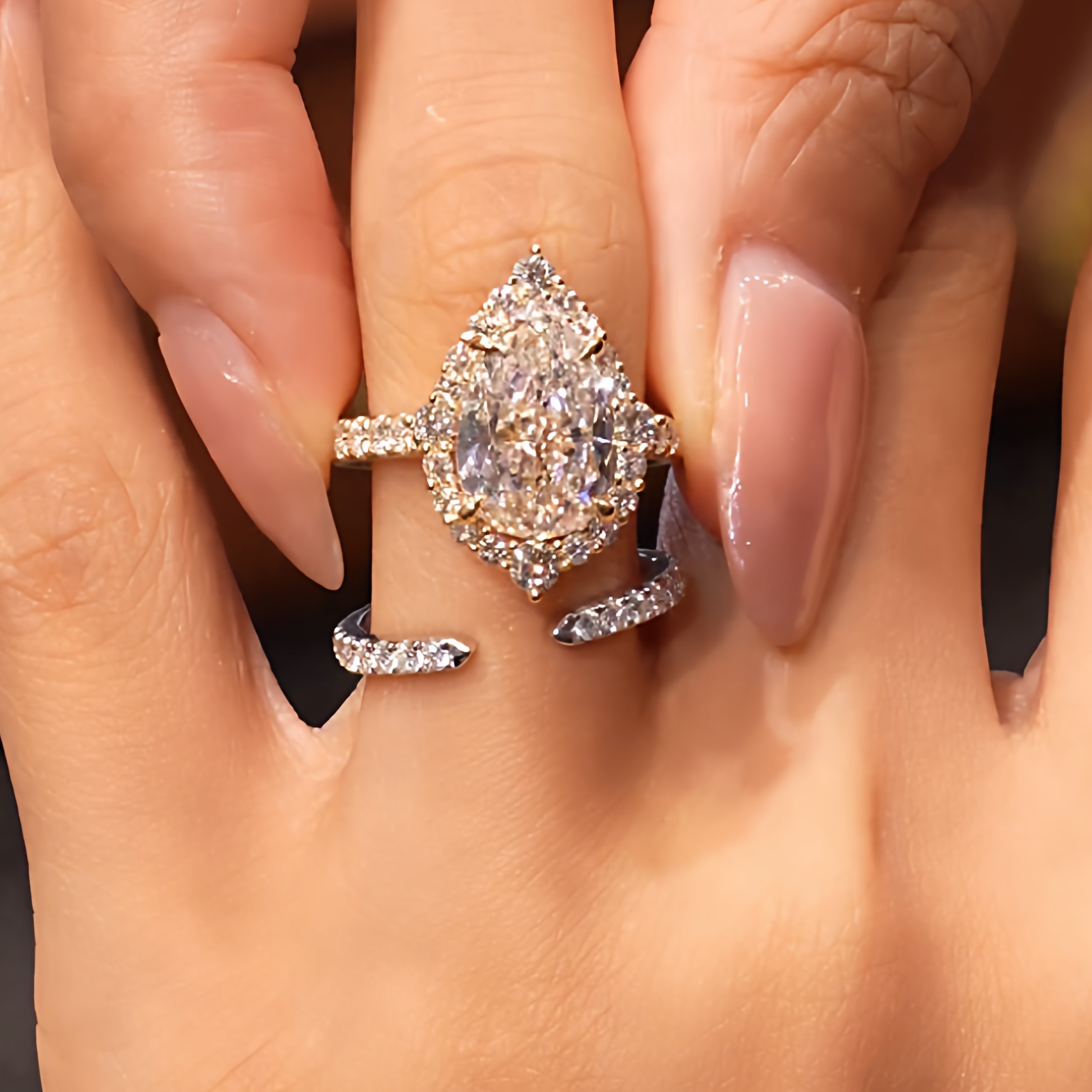 河南培育钻石 igi双证钻戒婚戒先练手链来图定制18k铂金镶嵌cnc,珠宝/钻石/翡翠,合成（处理）钻石手饰,淘宝优惠券,粉丝福利购,淘宝优惠卷